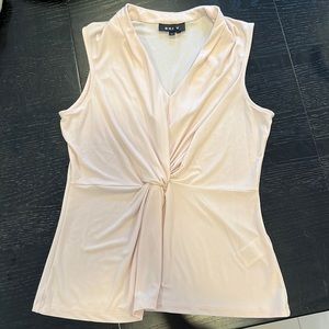 Womens Light Pink DKNY Blouse Size Small